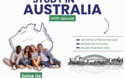 Australia study visa with spouse, Best Guide In 2024: