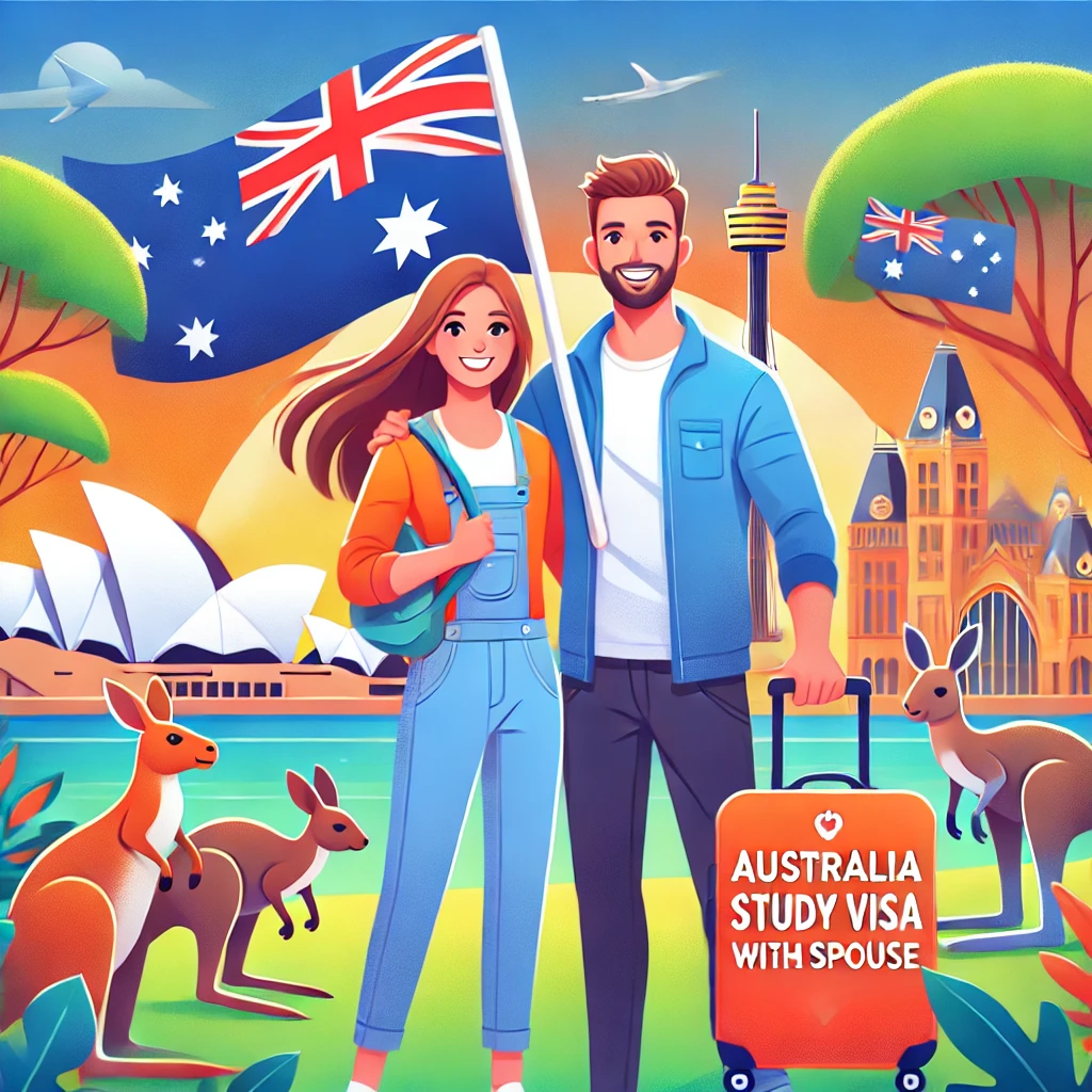 Australia study visa with spouse