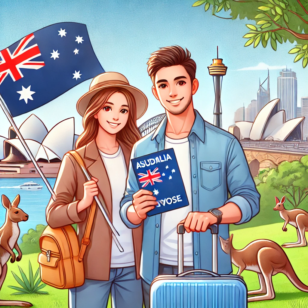 Australia study visa with spouse 500