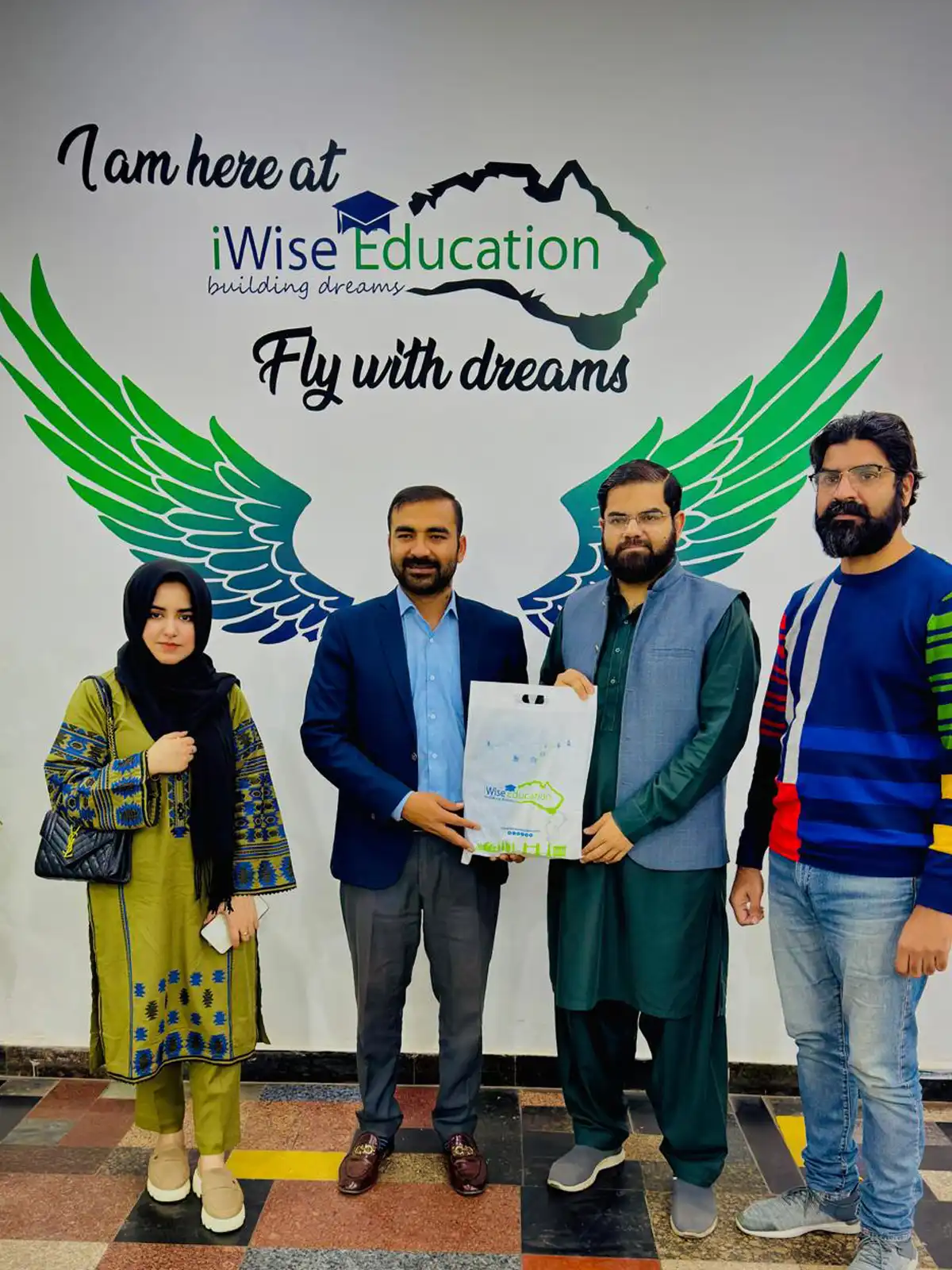 Educational outreach by Dr Hammad Naeem Managing Partner iWise Education