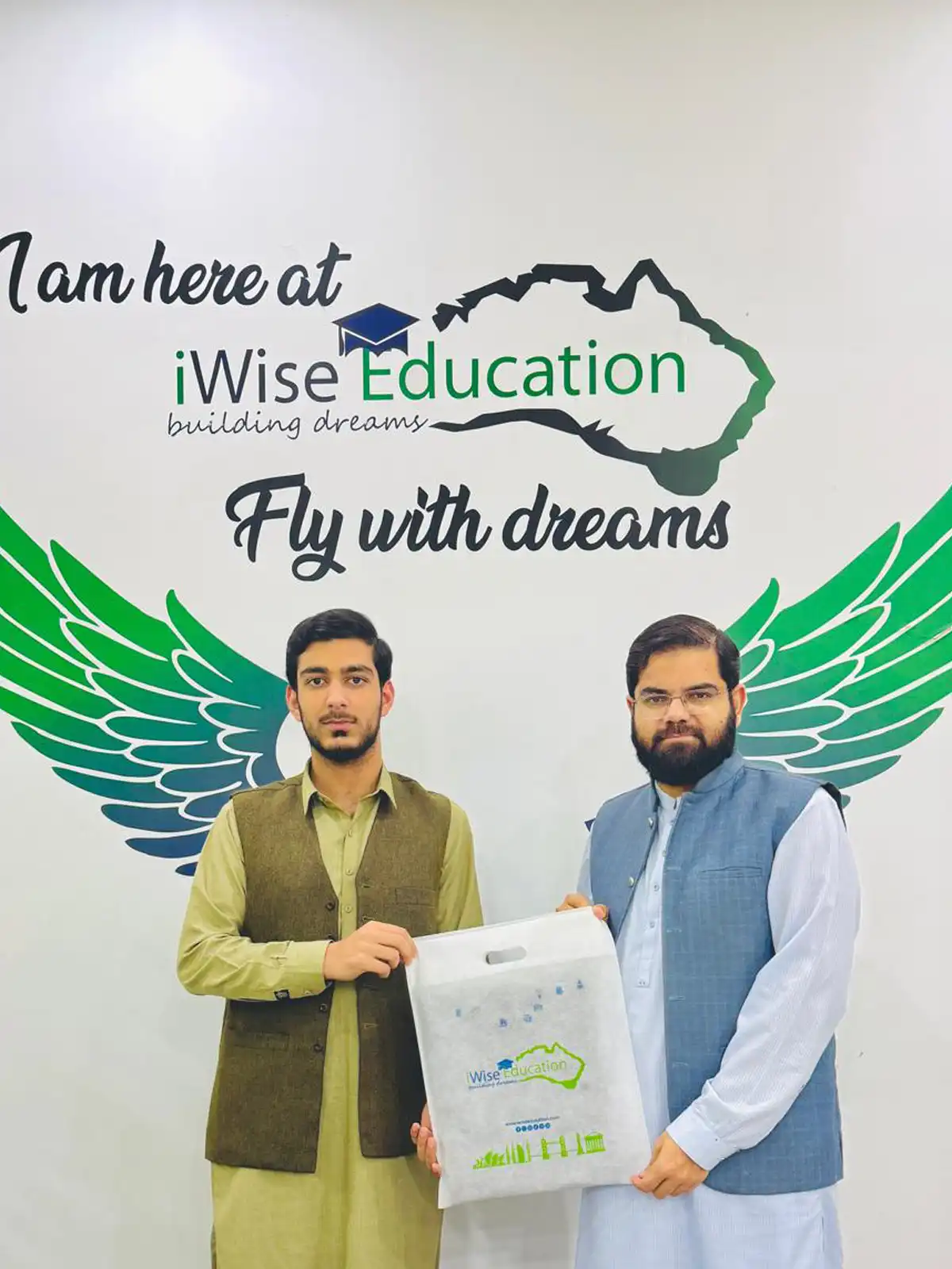 Dr Hammad Naeem Managing Partner iWise Education during an official seminar