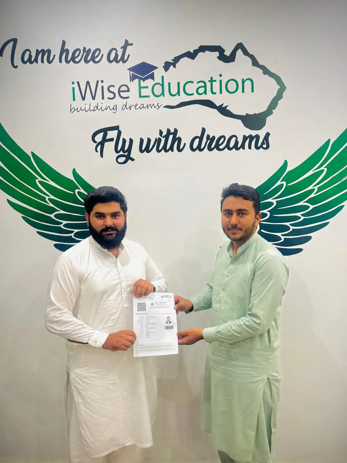 Final visa handover